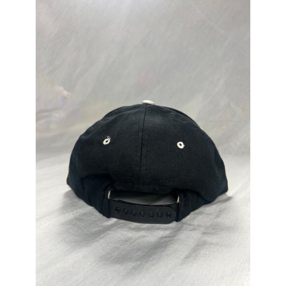 Atlanta Falcons Vintage Logo Cap | Black Embroidered NFL Snapback Hat | - Picture 3 of 4